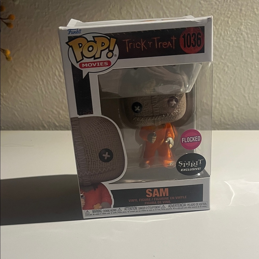 Funko Trick 'r Treat Sam Flocked Figure - Orange and Brown